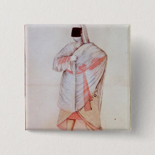 Türkische Frau Button