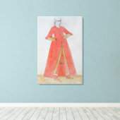 Türkische Frau Leinwanddruck (Insitu (Holzboden))