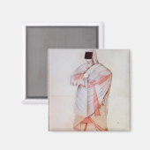 Türkische Frau Magnet (Vorderseite/Rückseite)