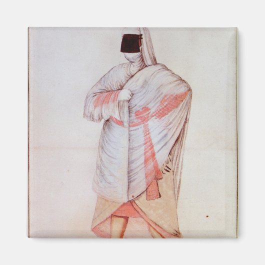 Türkische Frau Magnet (Vorne)