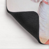 Türkische Frau Mousepad (Ecke)