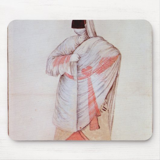 Türkische Frau Mousepad (Vorne)