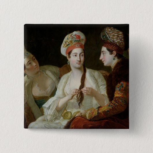 Türkische Frauen Button (Vorderseite)