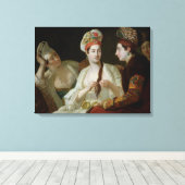 Türkische Frauen Leinwanddruck (Insitu (Holzboden))