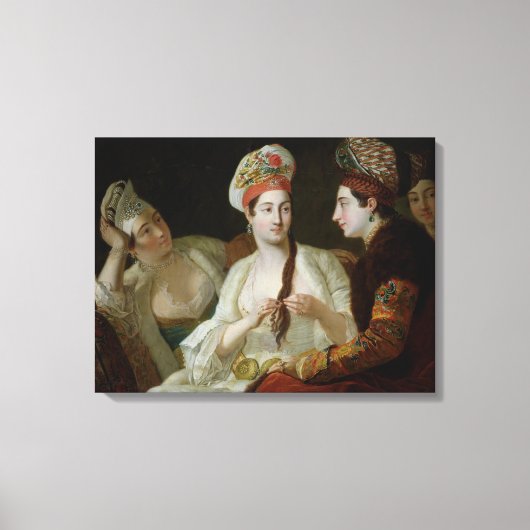 Türkische Frauen Leinwanddruck (Vorderseite)