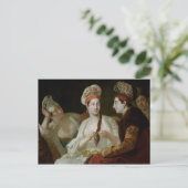 Türkische Frauen Postkarte (Stehend Vorderseite)