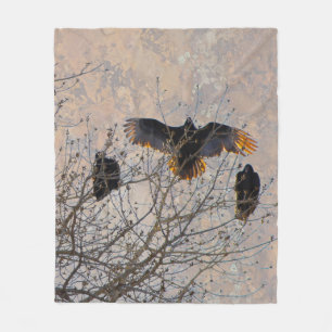 Türkische Geier Fleecedecke