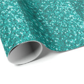 Türkische Glitzern: Helle Nah-Up Foundation Geschenkpapier (Rolleneckpunkt)