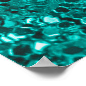 Türkische Glitzern: Helle Nah-Up Foundation Poster (Ecke)