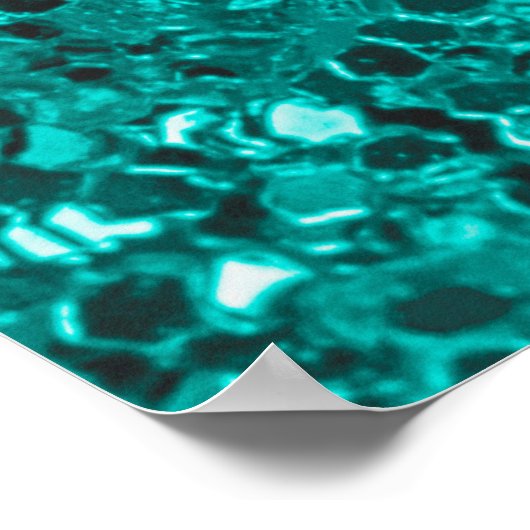 Türkische Glitzern: Helle Nah-Up Foundation Poster (Ecke)