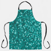 Türkische Glitzern: Helle Nah-Up Foundation Schürze (Vorderseite)