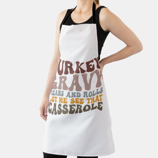 Türkische Gravy Beans and Rolls Fall Erntedank Schürze (InSitu)