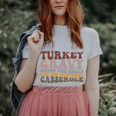Türkische Gravy Beans and Rolls Fall Erntedank T-Shirt