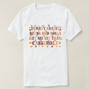 Türkische Gravy Boans and Rolls Funny Erntedank T-Shirt