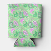 Türkische Gurken abstraktes Polka-Punktmuster Dosenkühler (Vorderseite)