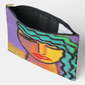 Türkische Haare Abstrakte Kunst Zubehörtasche (Offen)