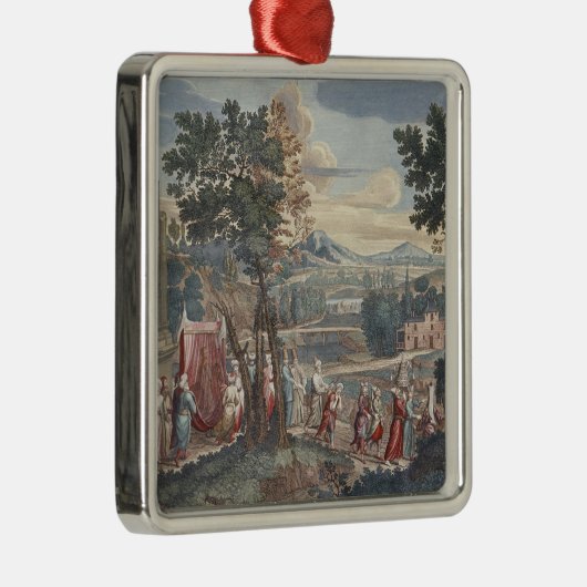 Türkische Heiratprozession, 1712-13 Silbernes Ornament (Rechts)