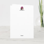 Türkische Hochzeit Feiertagskarte (Rückseite)