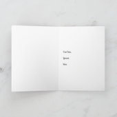 Türkische Hochzeit Feiertagskarte (Innenseite)