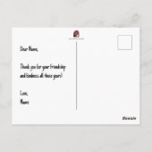 Türkische Hochzeit Postkarte (Rückseite)