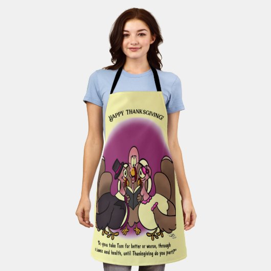 Türkische Hochzeit Schürze (Getragen)