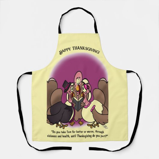 Türkische Hochzeit Schürze (Vorderseite)