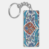Türkische Keramik Floral Schlüsselanhänger (Vorderseite links)