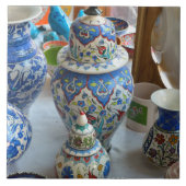 Türkische Keramiken Fliese (Vorderseite)