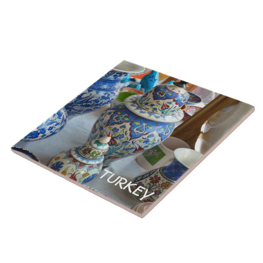 Türkische Keramiken Fliese (Seite)