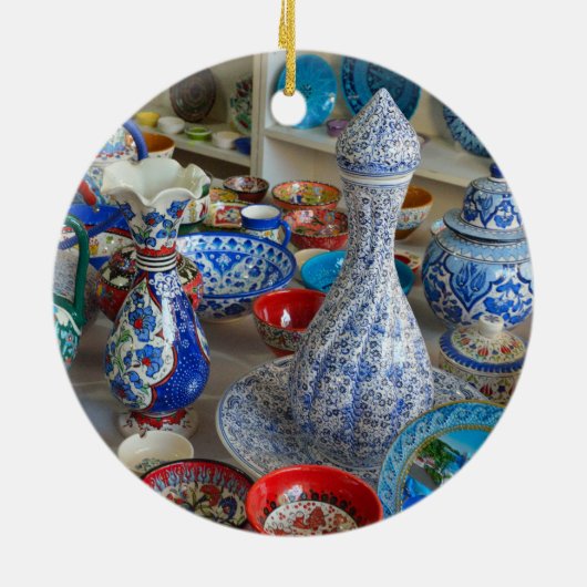 Türkische Keramiken Keramikornament (Hinten)