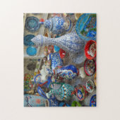 Türkische Keramiken Puzzle (Vertikal)