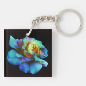 Türkische Krawatte Dyed Rose Schlüsselanhänger (Rückseite)