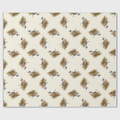 Türkische Küche Superb Warbler, Geschenkpapier (Flach)