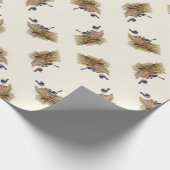 Türkische Küche Superb Warbler, Geschenkpapier (Ecke)