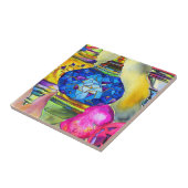 Türkische Lampen Mosaik Aquarell feine Kunst Fliese (Seite)