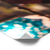 Türkische Lampen: Mosaikglaskunst Poster (Ecke)