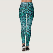 Türkische Leopard-Printwerbung Leggings (Rückseite)