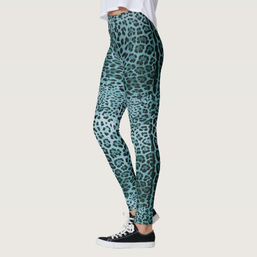 Türkische Leopard-Printwerbung Leggings (Links)