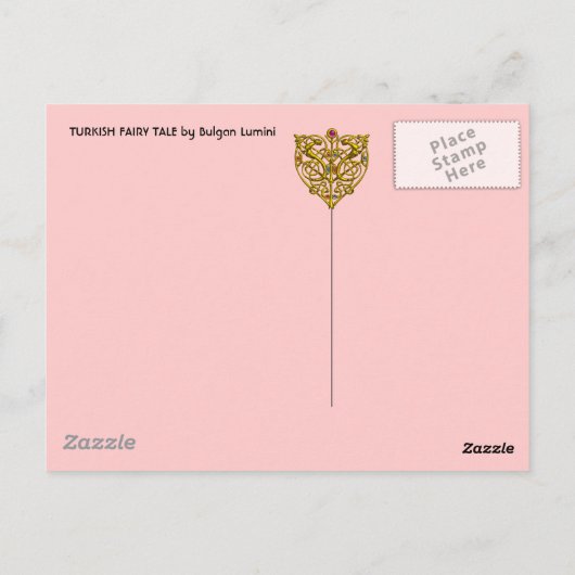 Türkische Mairy Tale Postkarte (Rückseite)