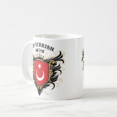 Türkische Mama der Nr.-eine Kaffeetasse (Vorderseite Links)