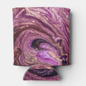 Türkische Marmorkunst: Gilded Abstrakt Dosenkühler (Rückseite)