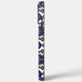 Türkische Mosaik Keramik Iznik Blumenmuster Case-Mate iPhone Hülle (Rückseite / Links)