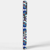 Türkische Mosaik Keramik Iznik Blumenmuster Case-Mate iPhone Hülle (Rückseite / Rechts)