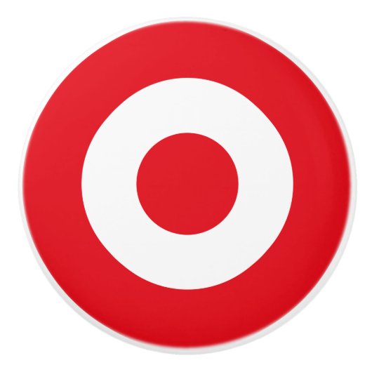 Türkische Nationalflagge - Armee rund um nationale Keramikknauf (Vorderseite)