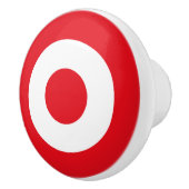 Türkische Nationalflagge - Armee rund um nationale Keramikknauf (Rechts)