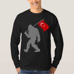 Türkische oder türkische Flagge auf türkischer Fla T-Shirt
