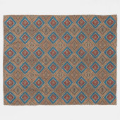 Türkische Populäre Schöne Sammlung alter Muster Fleecedecke (Vorderseite (Horizontal))