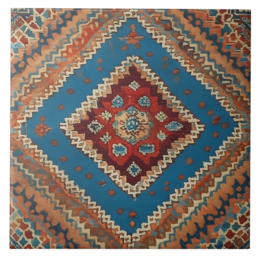 Türkische Populäre Schöne Sammlung alter Muster Fliese (Vorderseite)