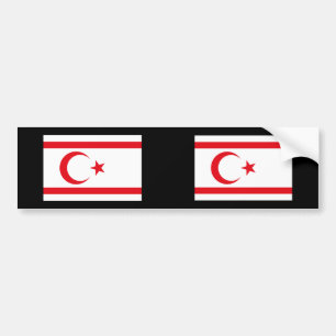 Türkische Republik Nordzypern, Zypern Autoaufkleber