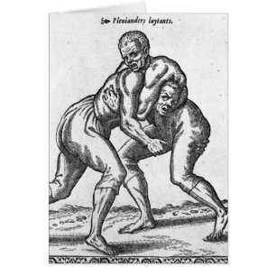 Türkische Ringkämpfer